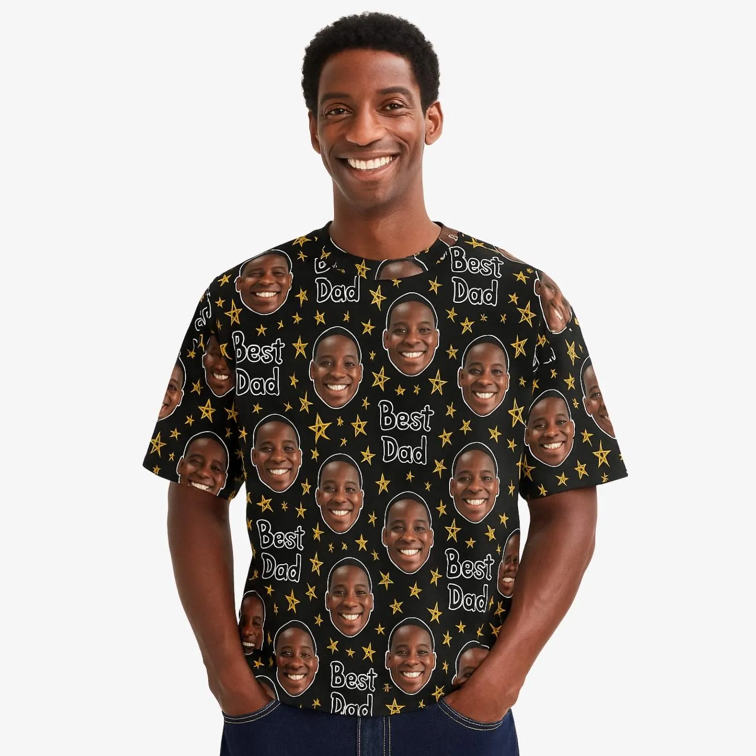Best Dad Custom T-Shirt sold by Super Socks