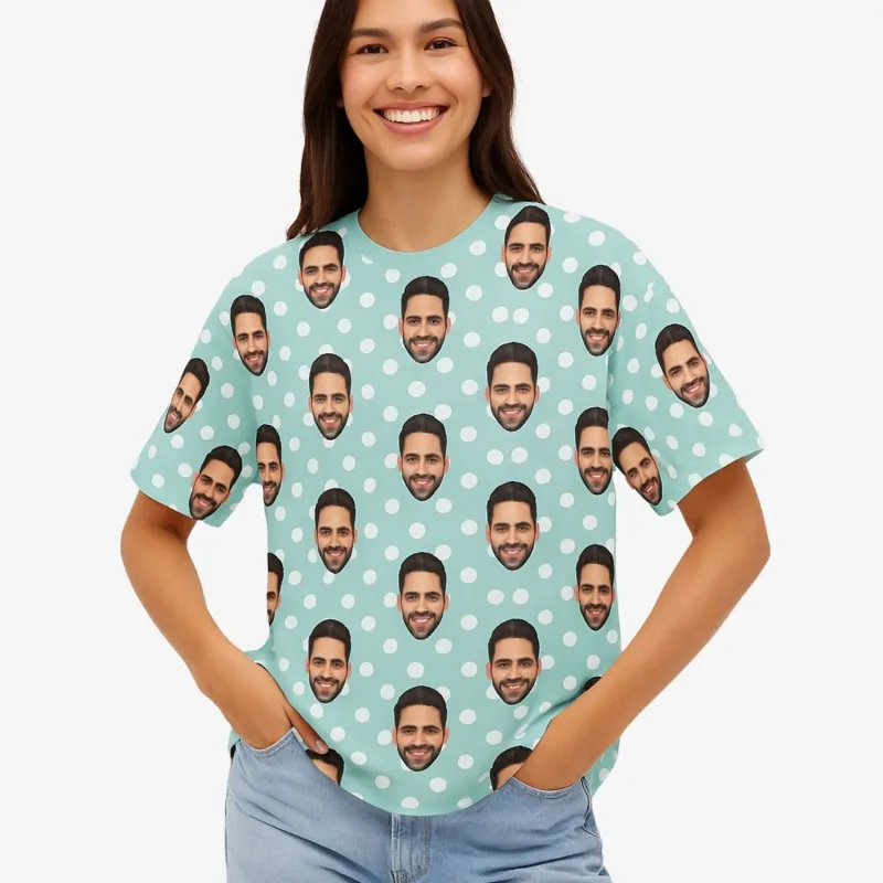 Polka Dot Custom T-Shirt sold by Super Socks