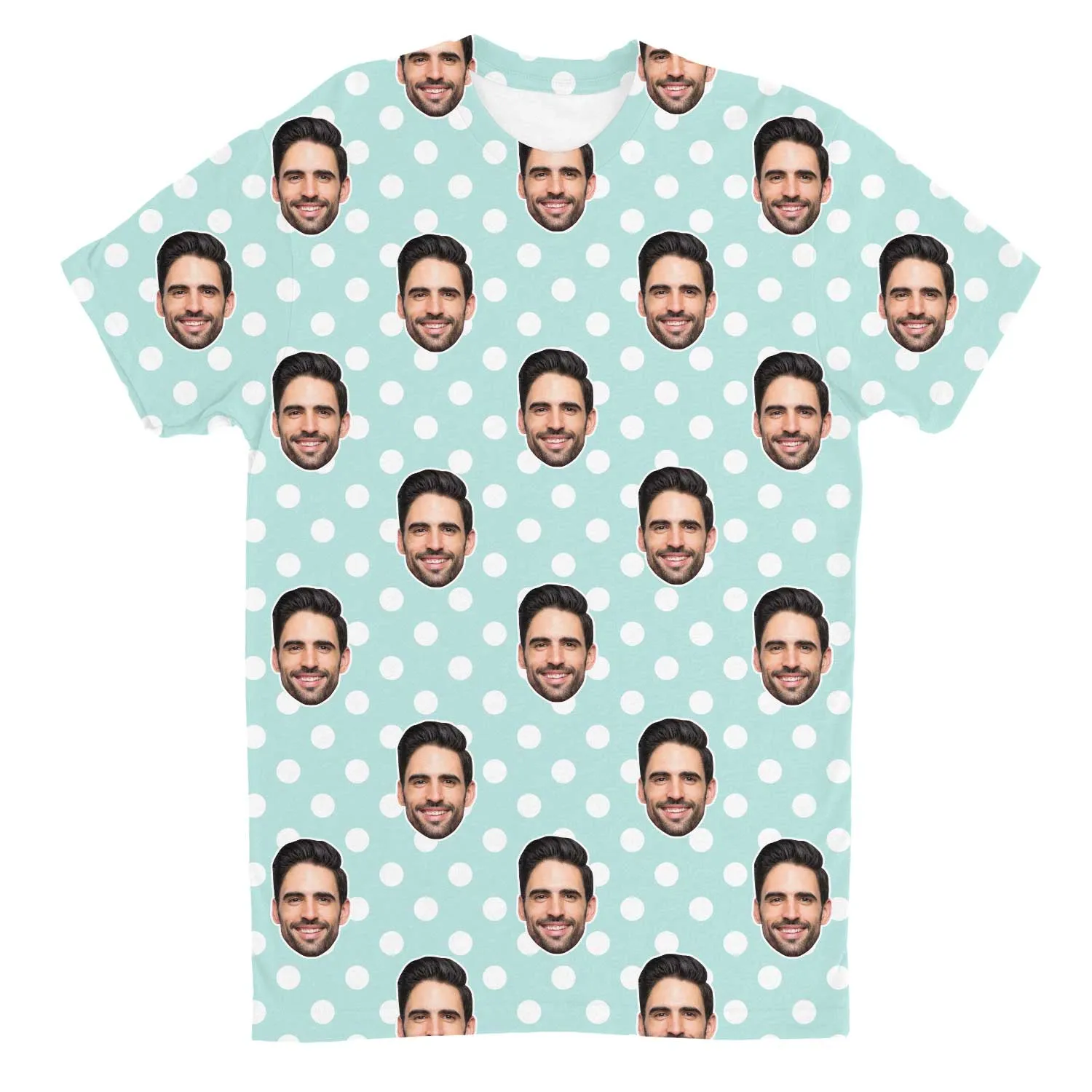 Polka Dot Custom T-Shirt sold by Super Socks product image thumbnail 2