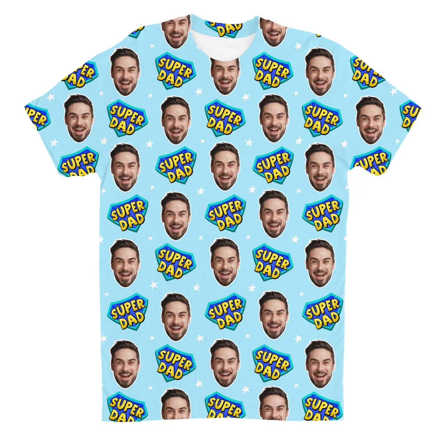 Super Dad Custom T-Shirt sold by Super Socks product image thumbnail 3