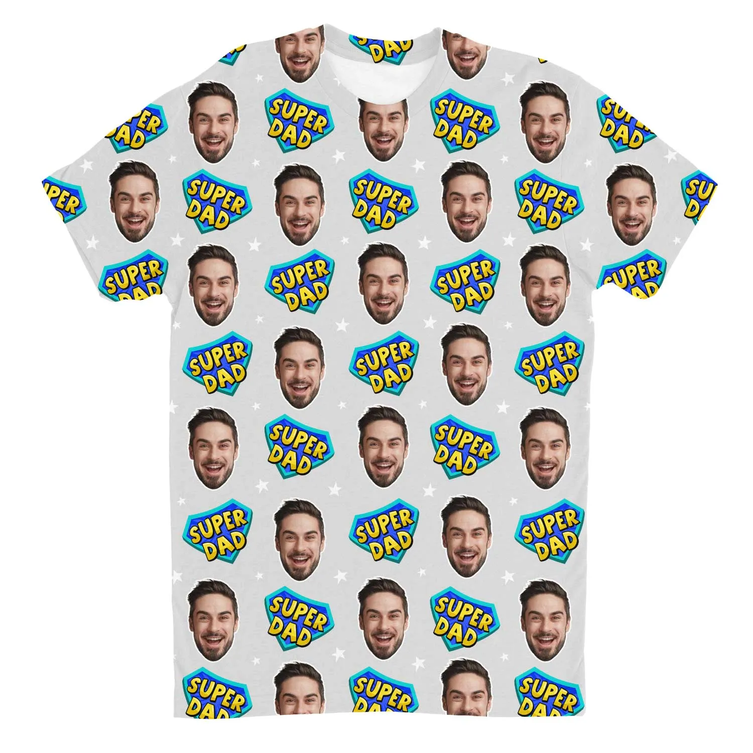 Super Dad Custom T-Shirt sold by Super Socks product image thumbnail 2