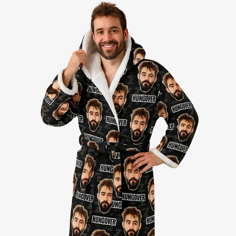 Hungover Personalised Dressing Gown sold by Super Socks