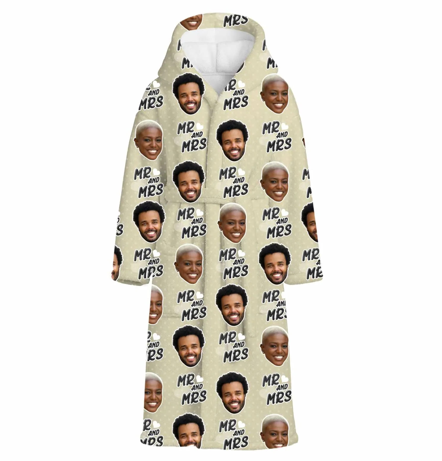 Mr & Mrs Personalised Dressing Gown sold by Super Socks product image thumbnail 2