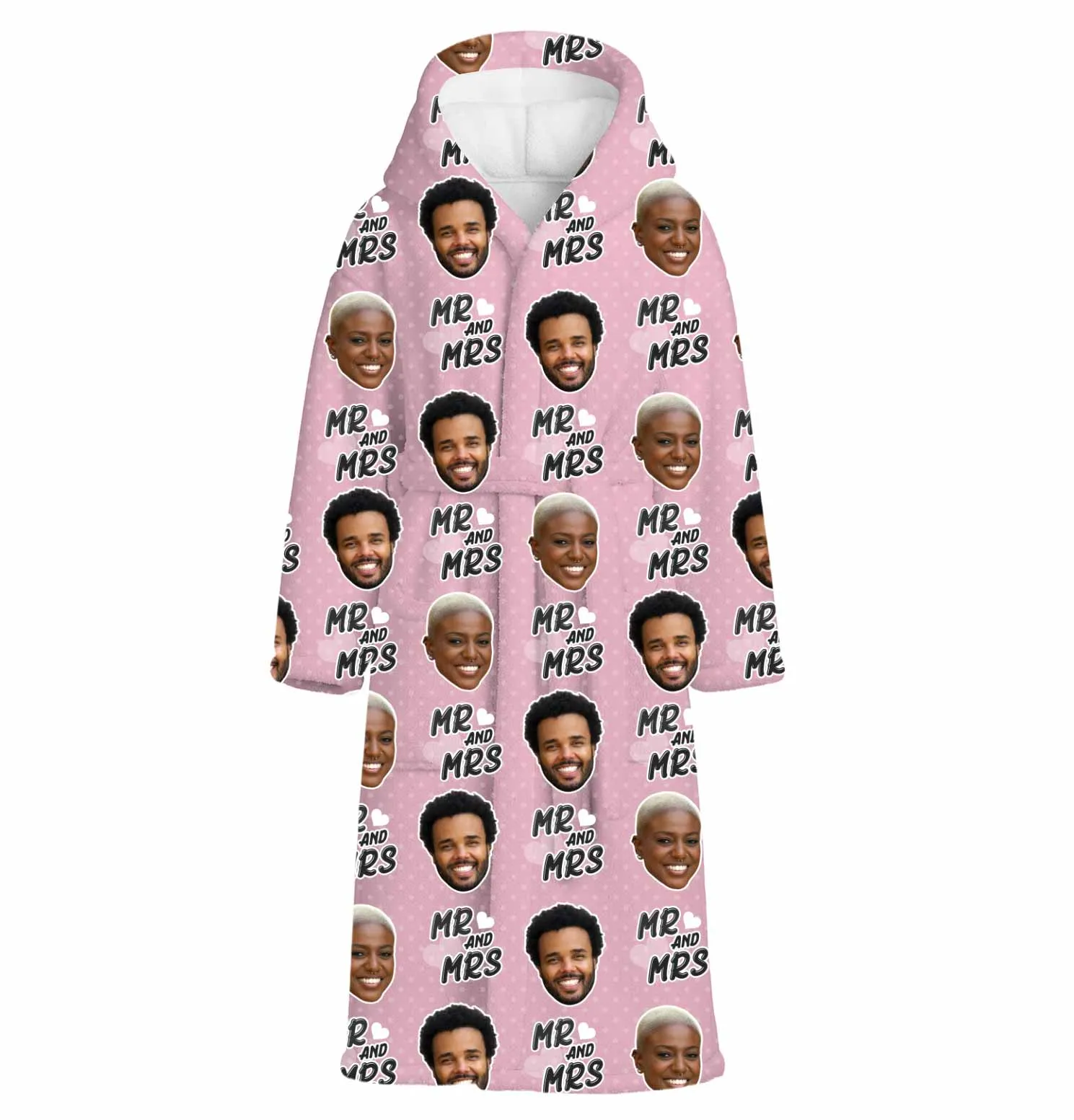 Mr & Mrs Personalised Dressing Gown sold by Super Socks product image thumbnail 4