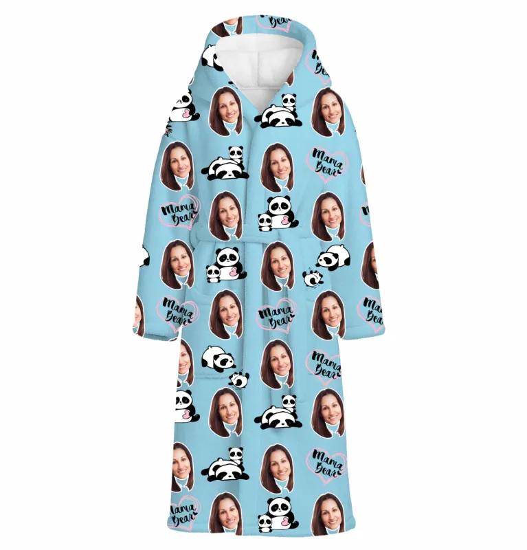 Mama Bear Personalised Dressing Gown sold by Super Socks