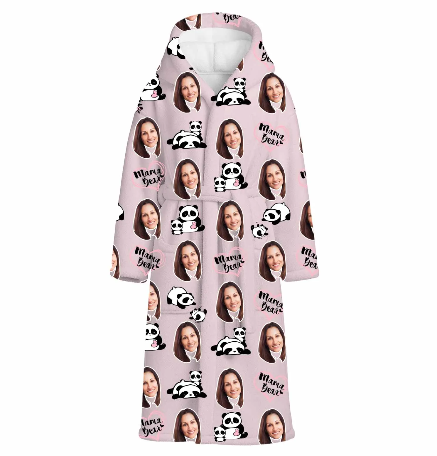 Mama Bear Personalised Dressing Gown sold by Super Socks product image thumbnail 2