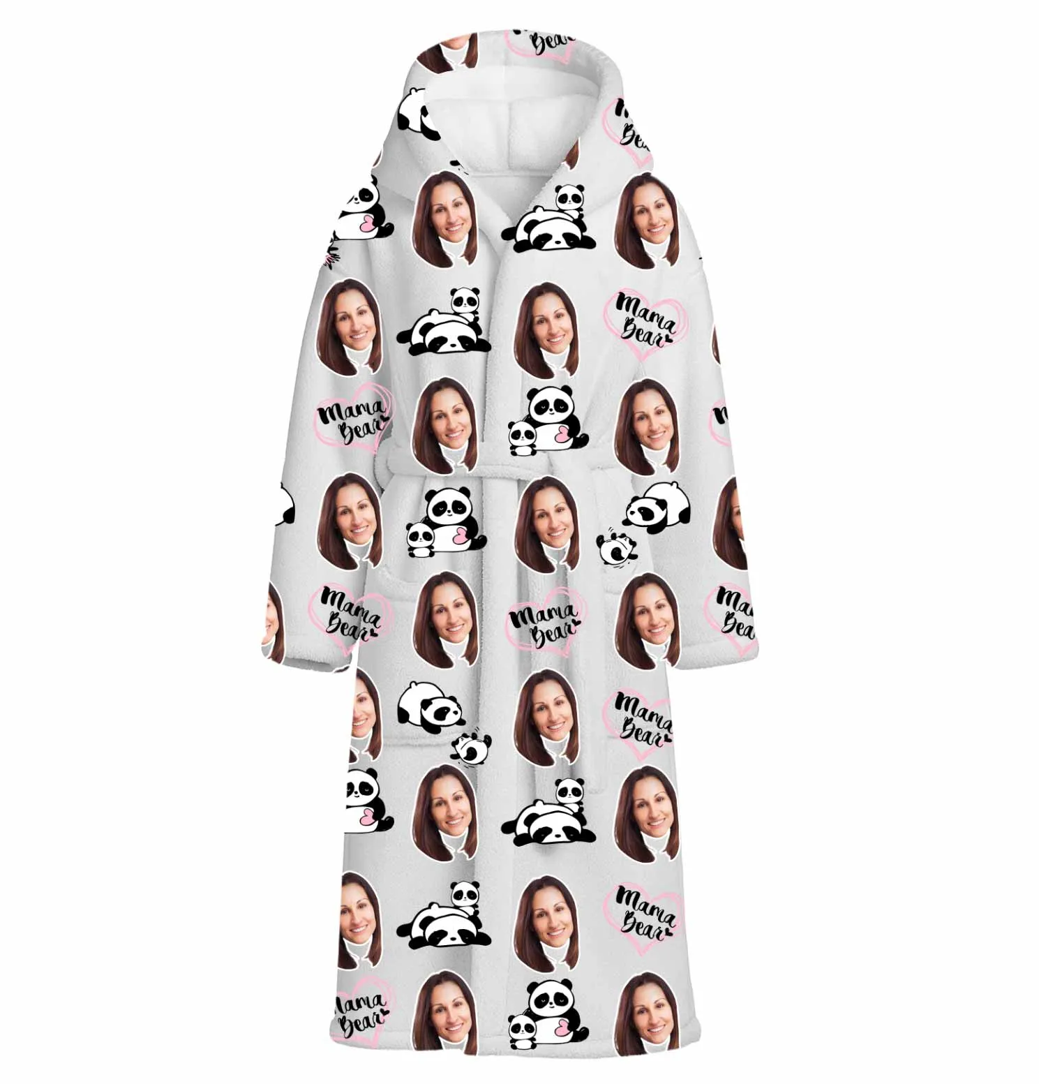 Mama Bear Personalised Dressing Gown sold by Super Socks product image thumbnail 3
