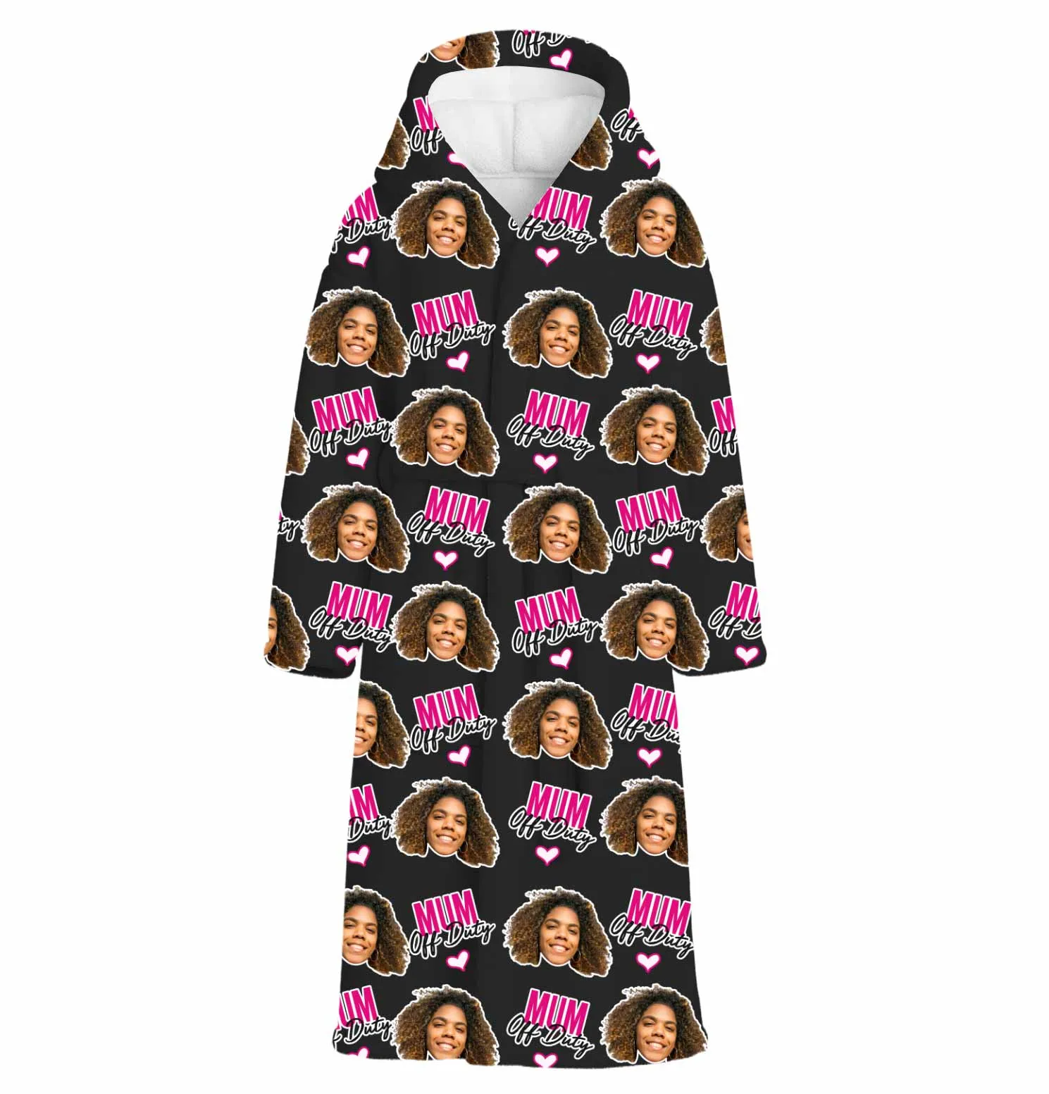Mum Off Duty Personalised Dressing Gown sold by Super Socks product image thumbnail 3
