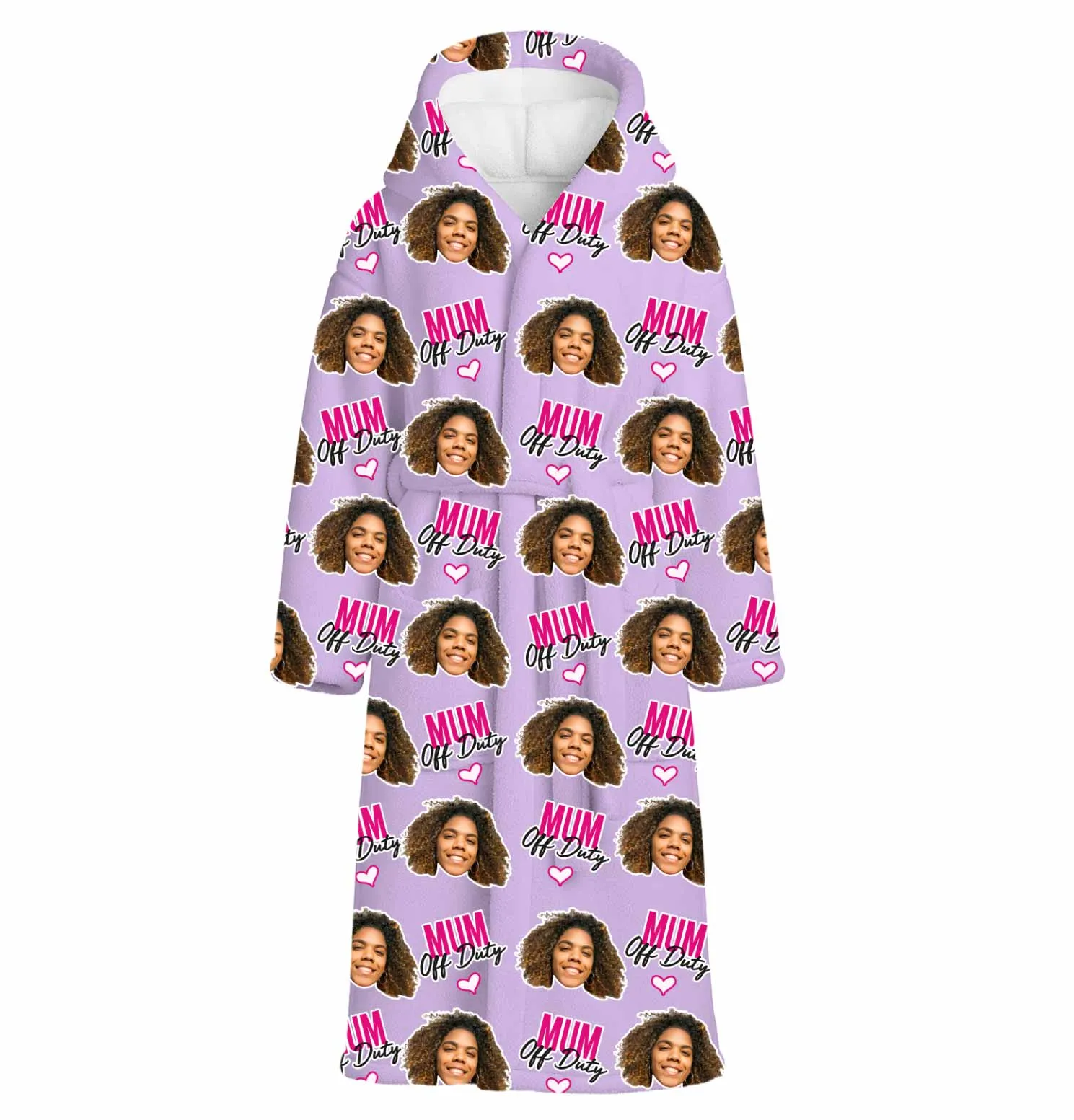 Mum Off Duty Personalised Dressing Gown sold by Super Socks product image thumbnail 5