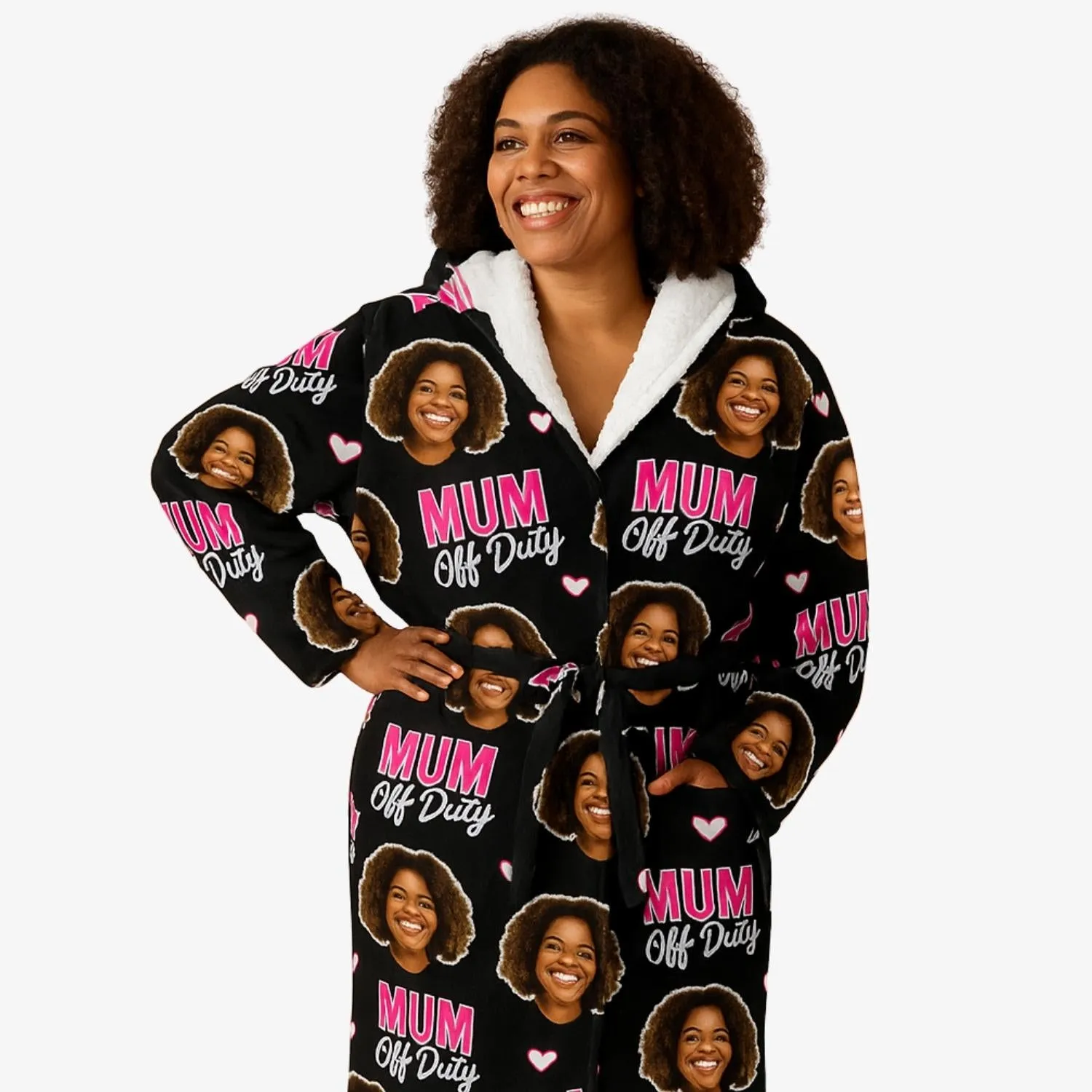 Mum Off Duty Personalised Dressing Gown sold by Super Socks