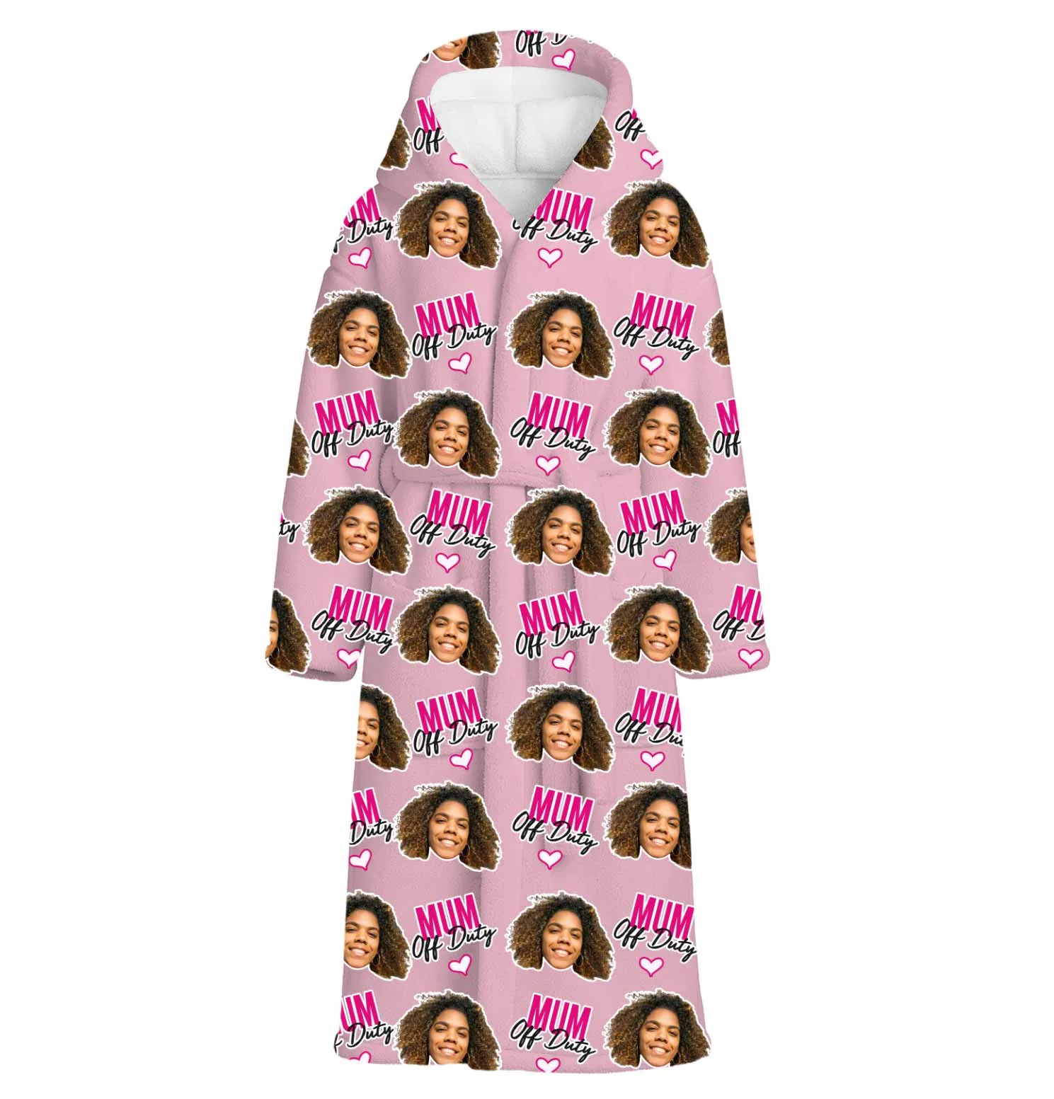 Mum Off Duty Personalised Dressing Gown sold by Super Socks product image thumbnail 4