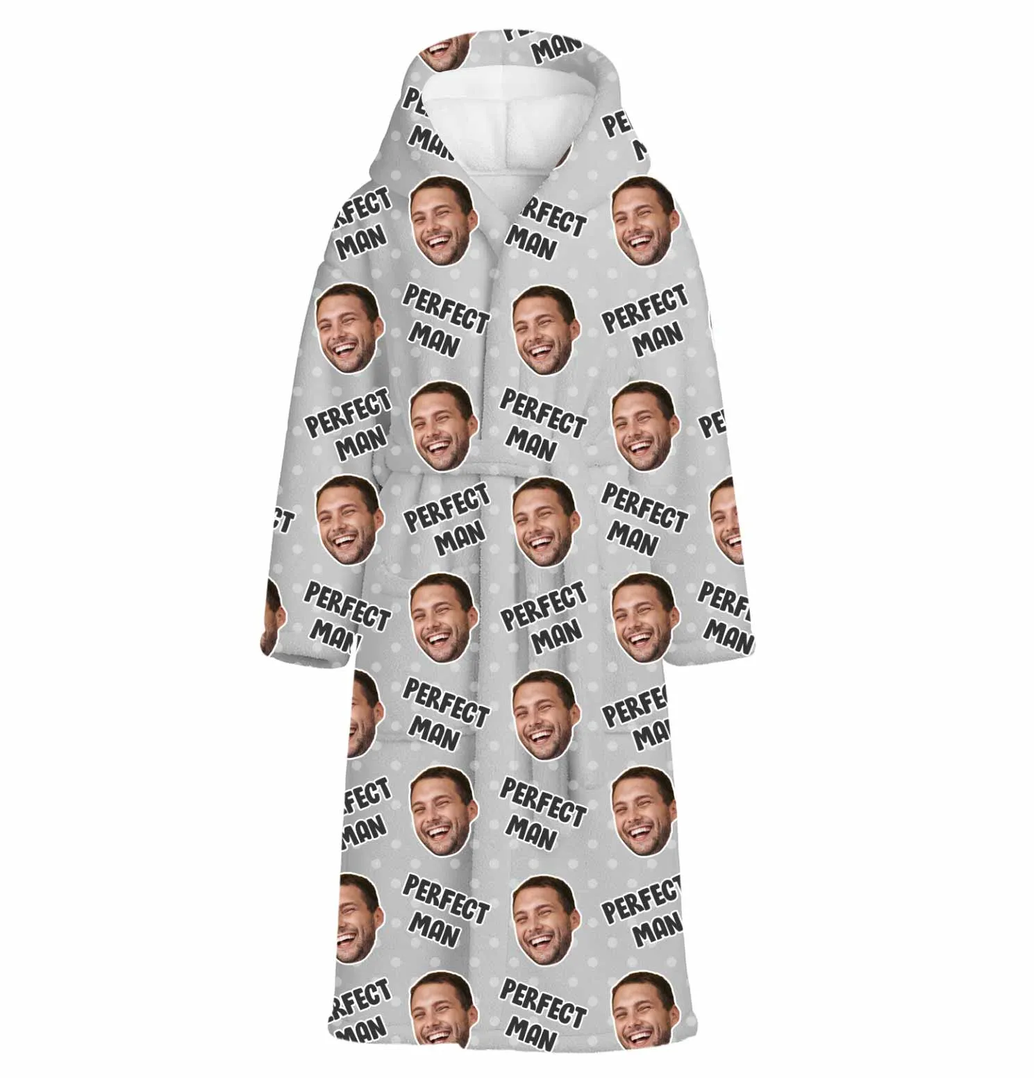 Perfect Man Personalised Dressing Gown sold by Super Socks product image thumbnail 3
