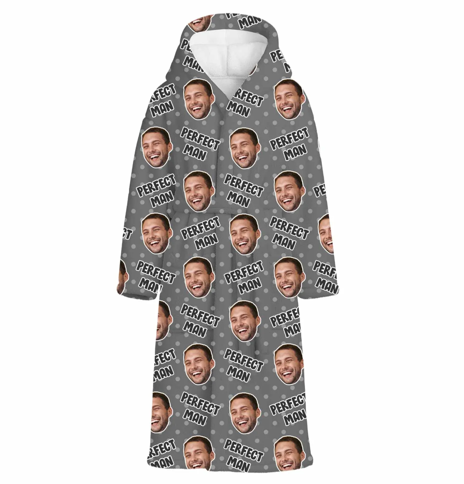 Perfect Man Personalised Dressing Gown sold by Super Socks product image thumbnail 2