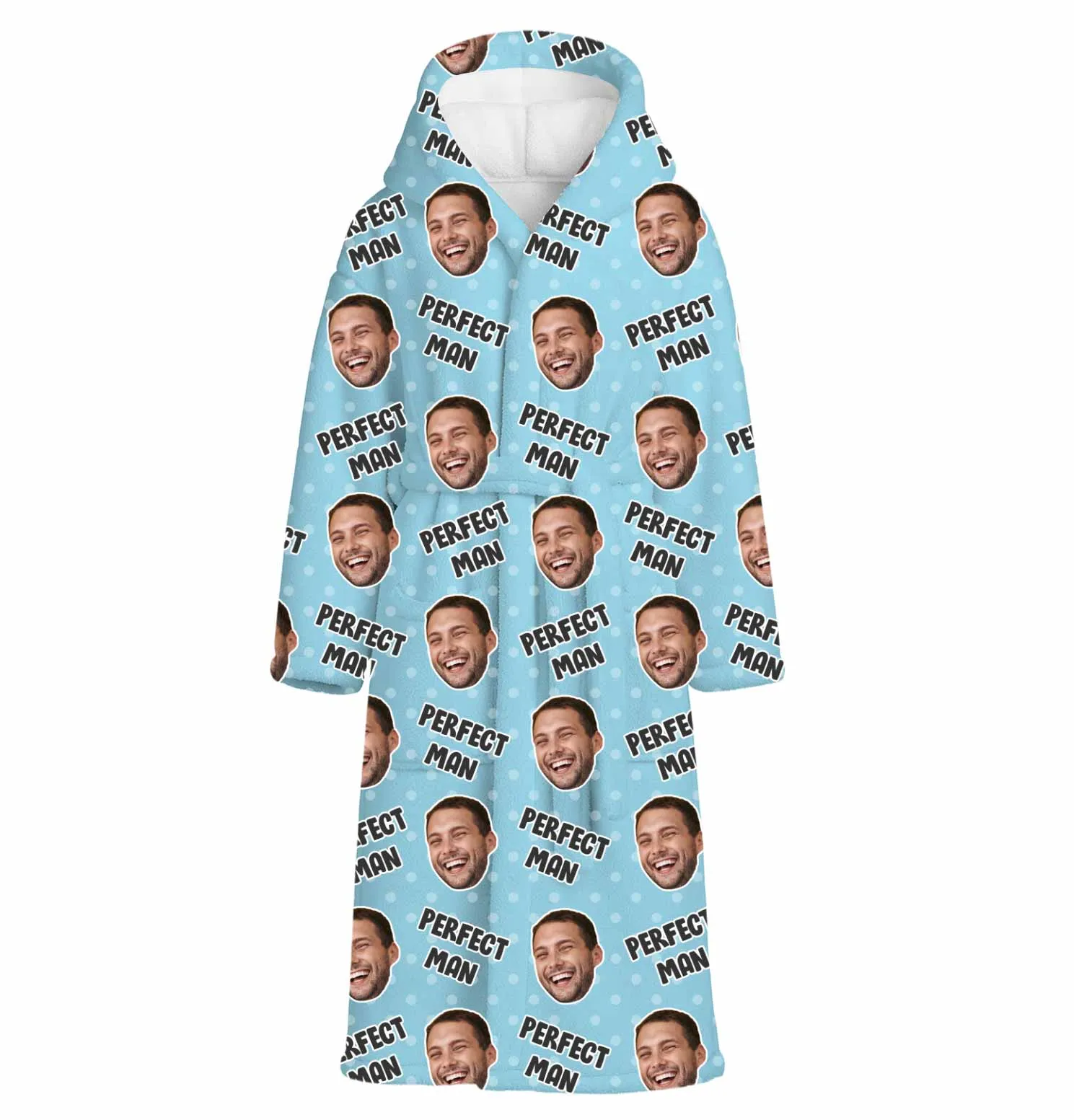 Perfect Man Personalised Dressing Gown sold by Super Socks product image thumbnail 4