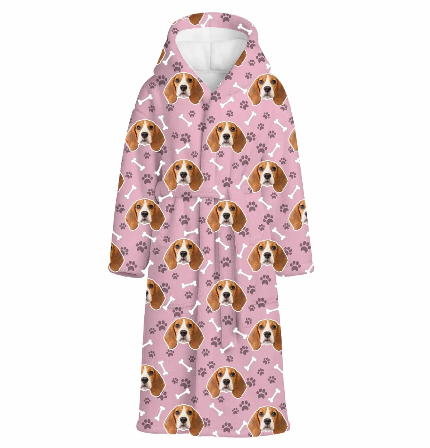 Your Dog Personalised Dressing Gown sold by Super Socks product image thumbnail 5