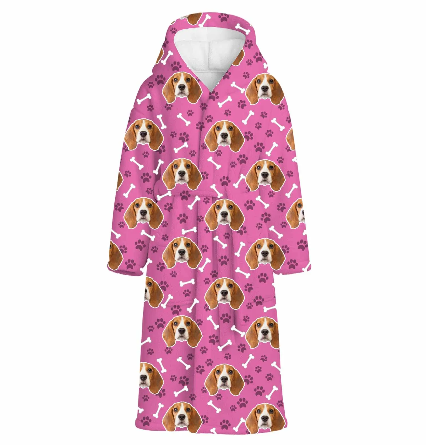 Your Dog Personalised Dressing Gown sold by Super Socks product image thumbnail 3