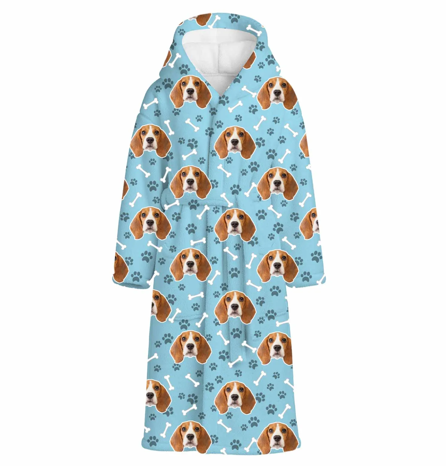 Your Dog Personalised Dressing Gown sold by Super Socks product image thumbnail 4