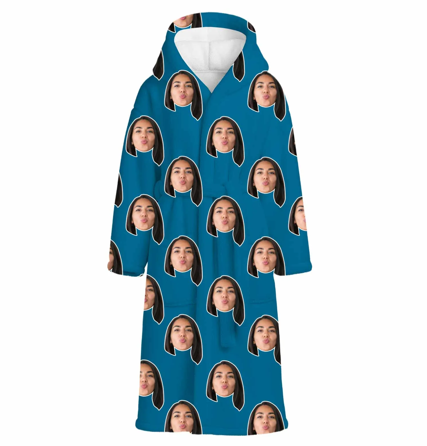 Your Face Personalised Dressing Gown sold by Super Socks product image thumbnail 4