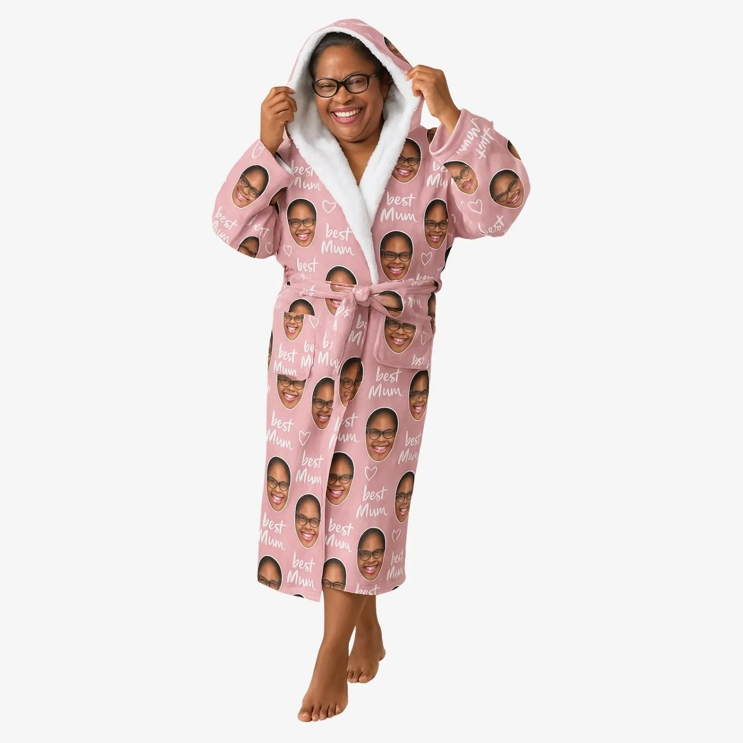 Best Mum Personalised Dressing Gown sold by Super Socks product image thumbnail 2
