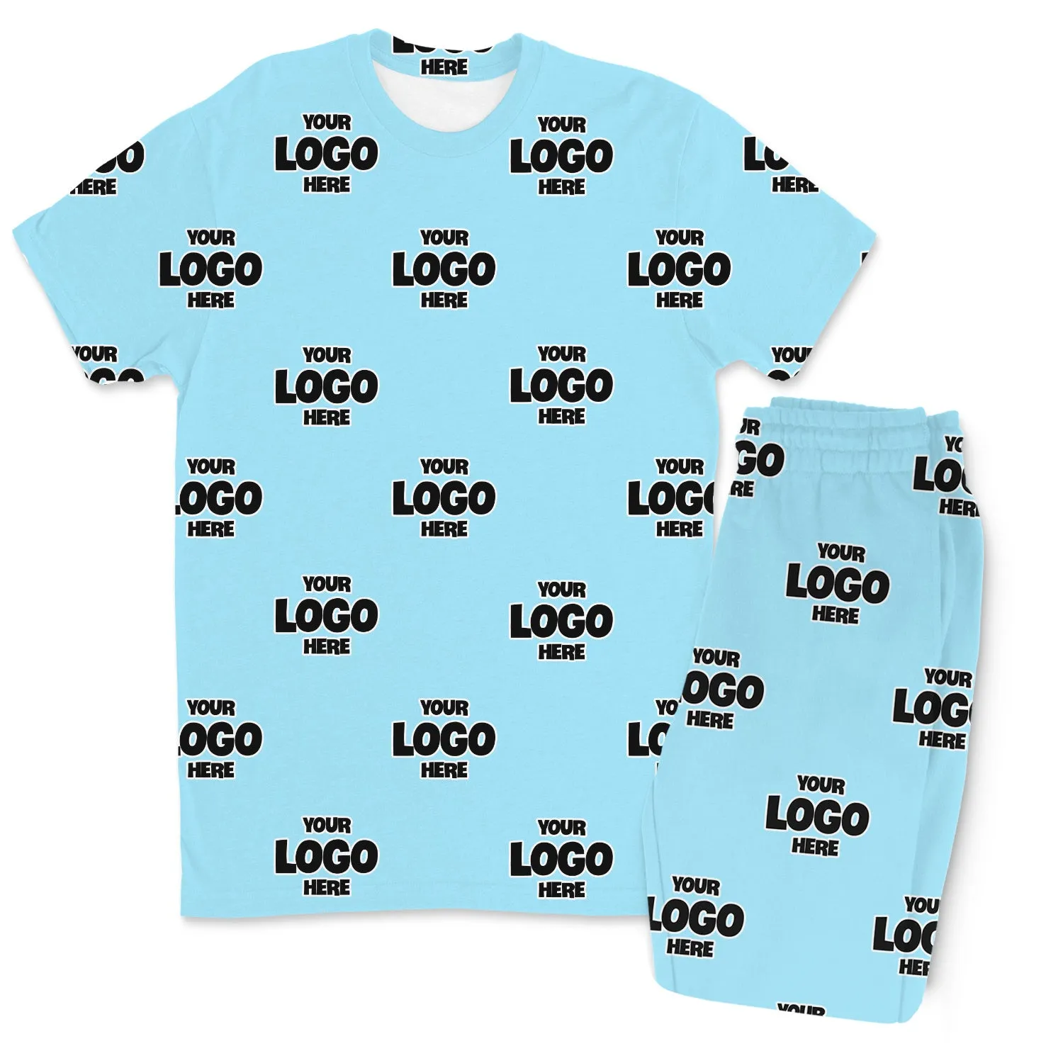 Personalised Logo Pattern Men’s PJ Trousers Set sold by Super Socks product image thumbnail 2