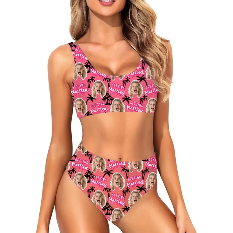 Getting Married Custom Made Bikini Set sold by Super Socks