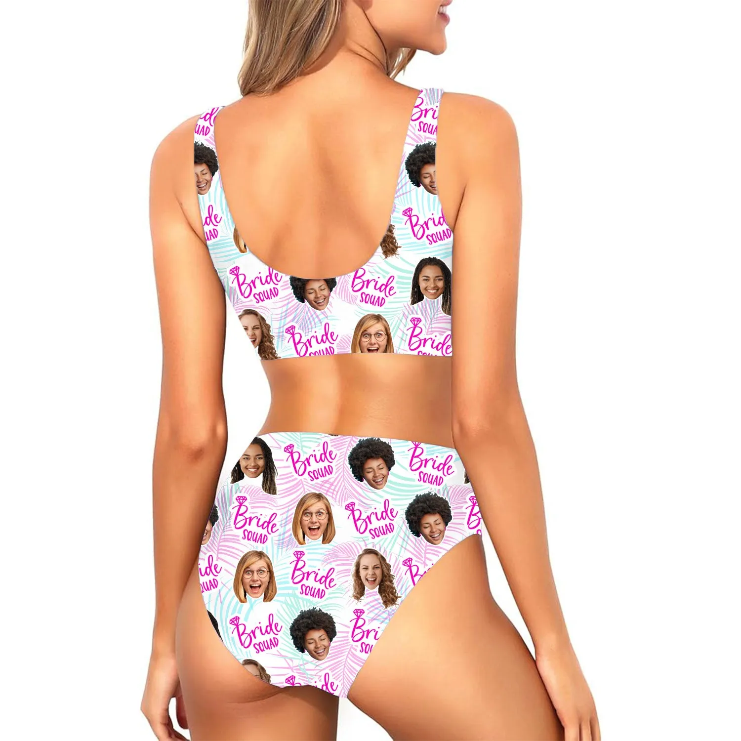 Bride Squad Custom Made Bikini Set sold by Super Socks product image thumbnail 2