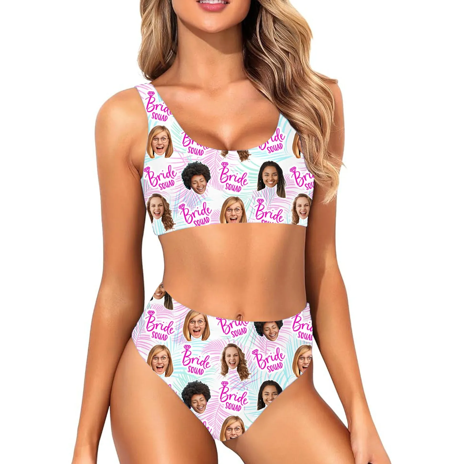 Bride Squad Custom Made Bikini Set sold by Super Socks