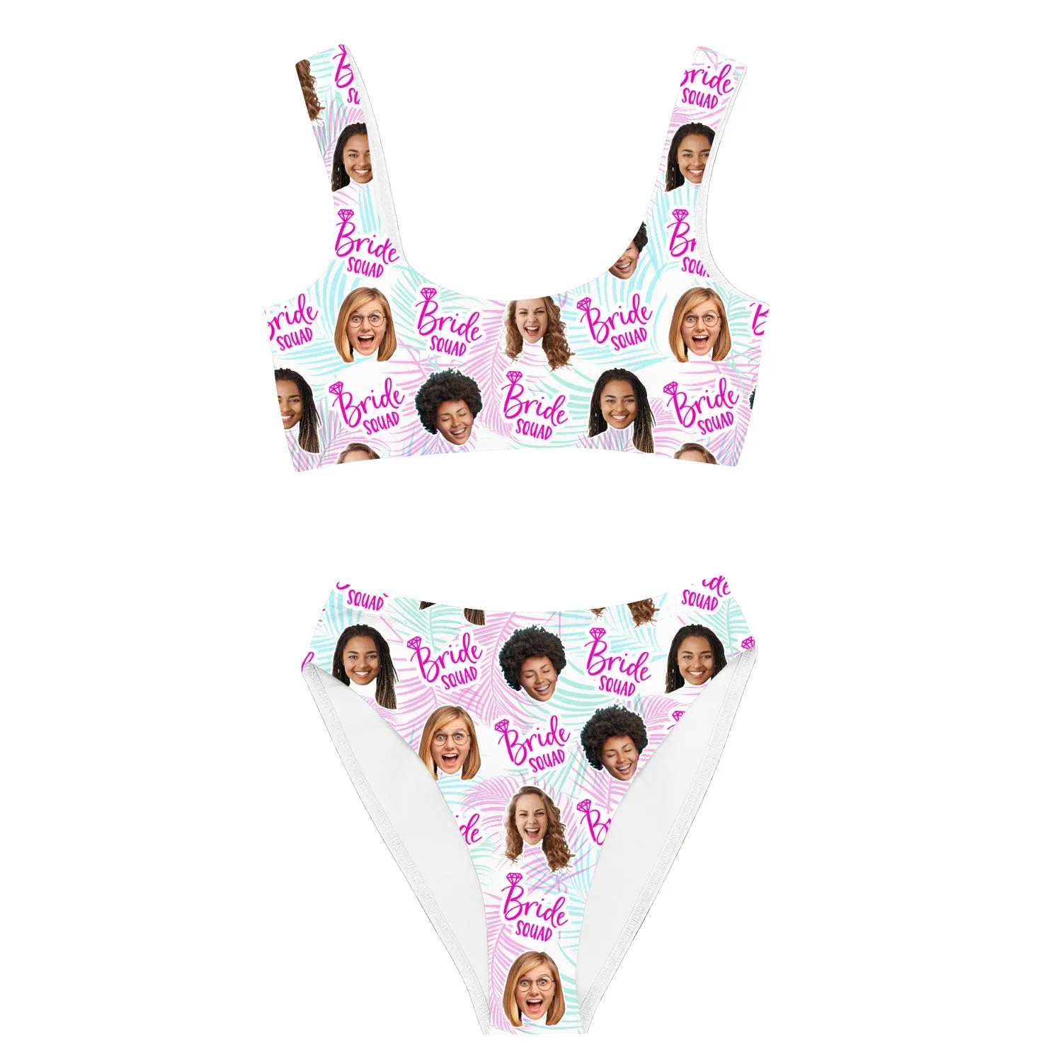 Bride Squad Custom Made Bikini Set sold by Super Socks product image thumbnail 3