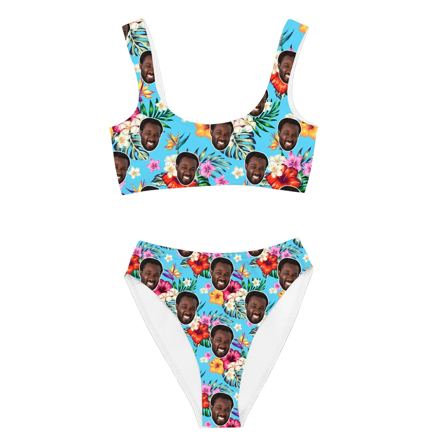 Tropical Hawaiian Custom Made Bikini Set sold by Super Socks product image thumbnail 4