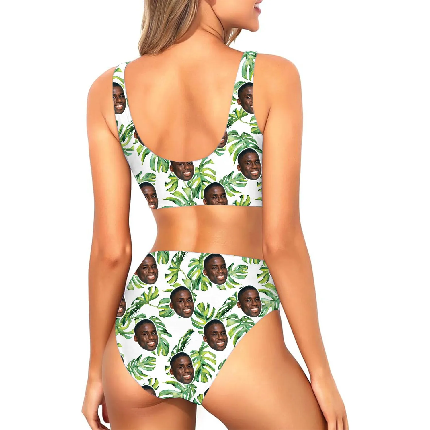 Tropical Custom Made Bikini Set sold by Super Socks product image thumbnail 2