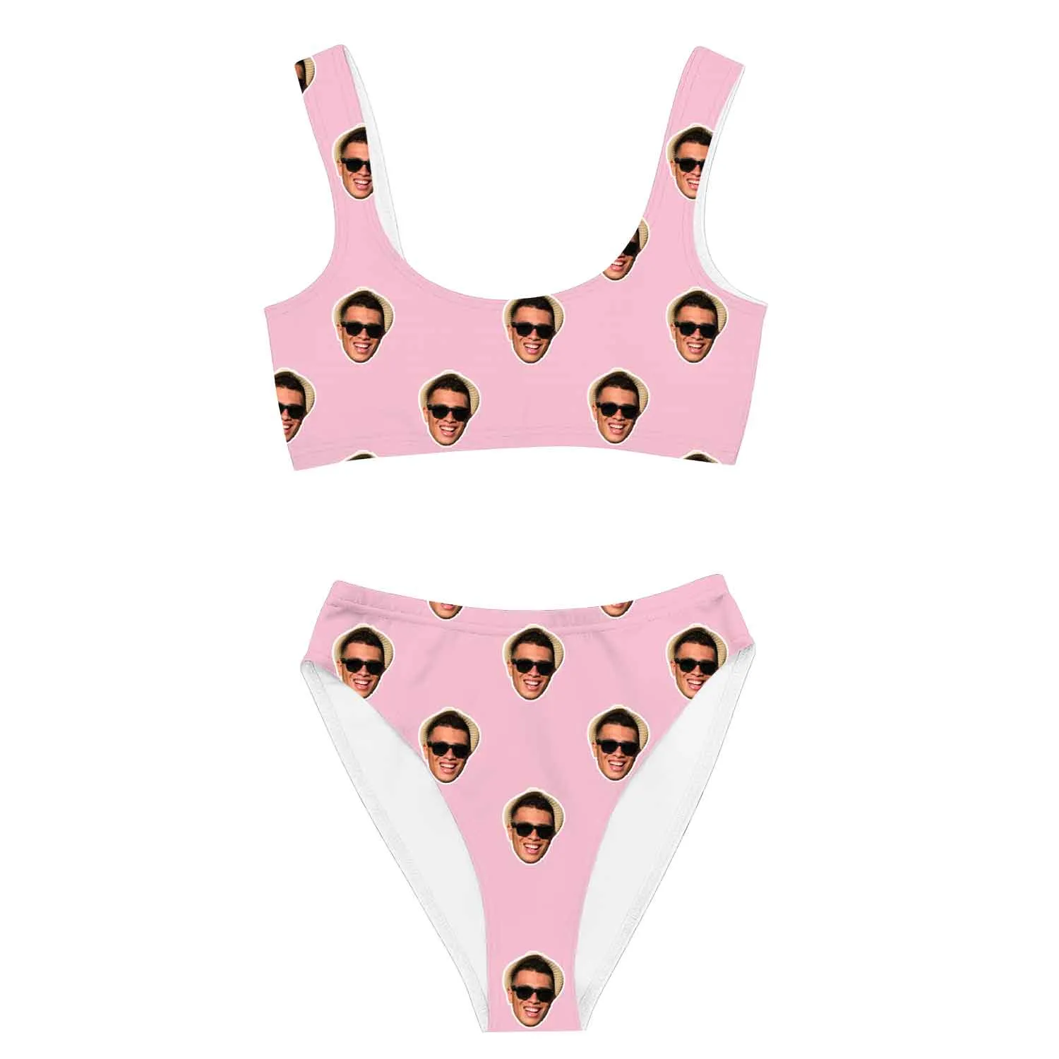 Faces Custom Made Bikini Set sold by Super Socks product image thumbnail 5