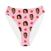 Red Hearts Custom Bikini Bottoms sold by Super Socks