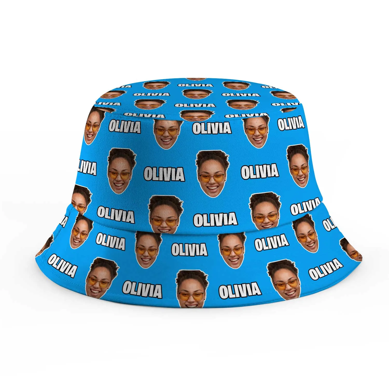Your Face and Name Custom Bucket Hat sold by Super Socks product image thumbnail 5