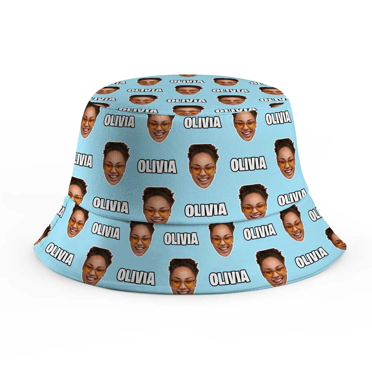 Your Face and Name Custom Bucket Hat sold by Super Socks product image thumbnail 2