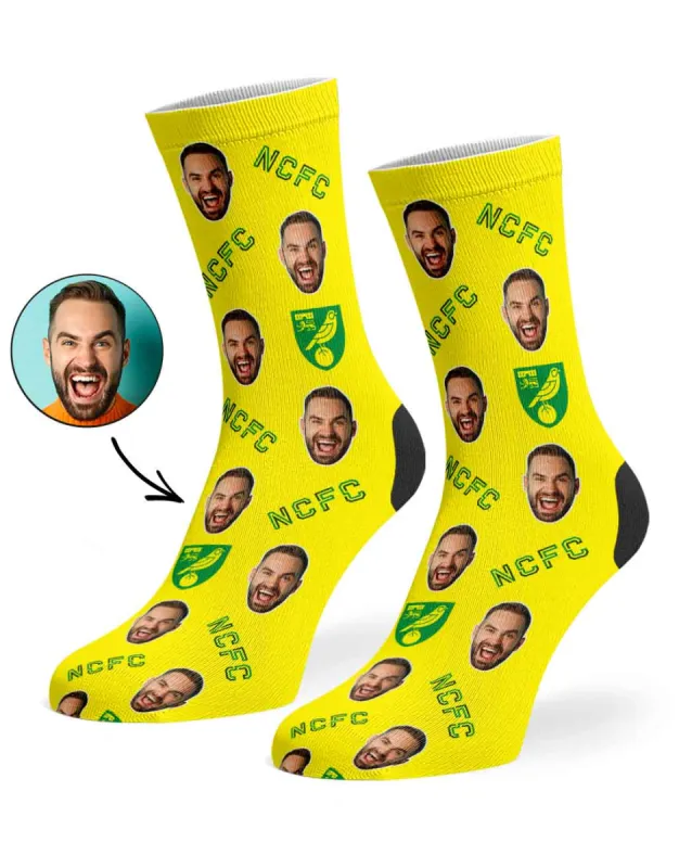 Norwich City FC Socks sold by Super Socks