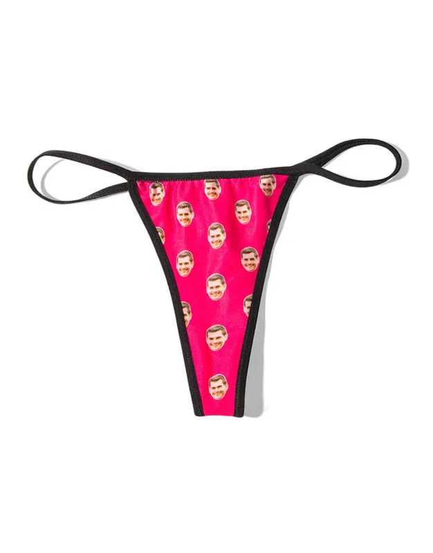 Your Face Thong sold by Super Socks