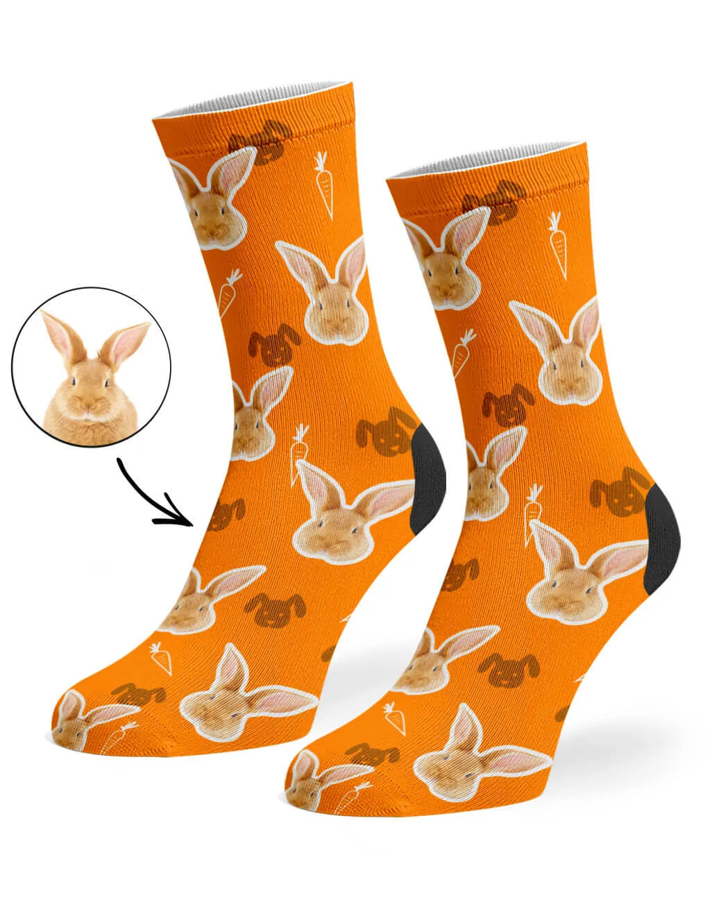Your Rabbit on Socks sold by Super Socks product image thumbnail 2