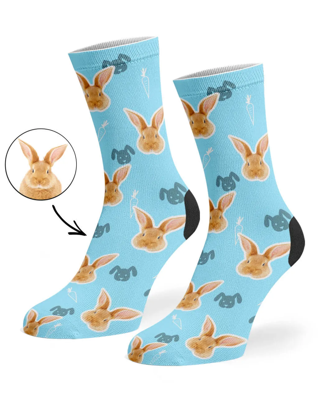Your Rabbit on Socks sold by Super Socks product image thumbnail 5