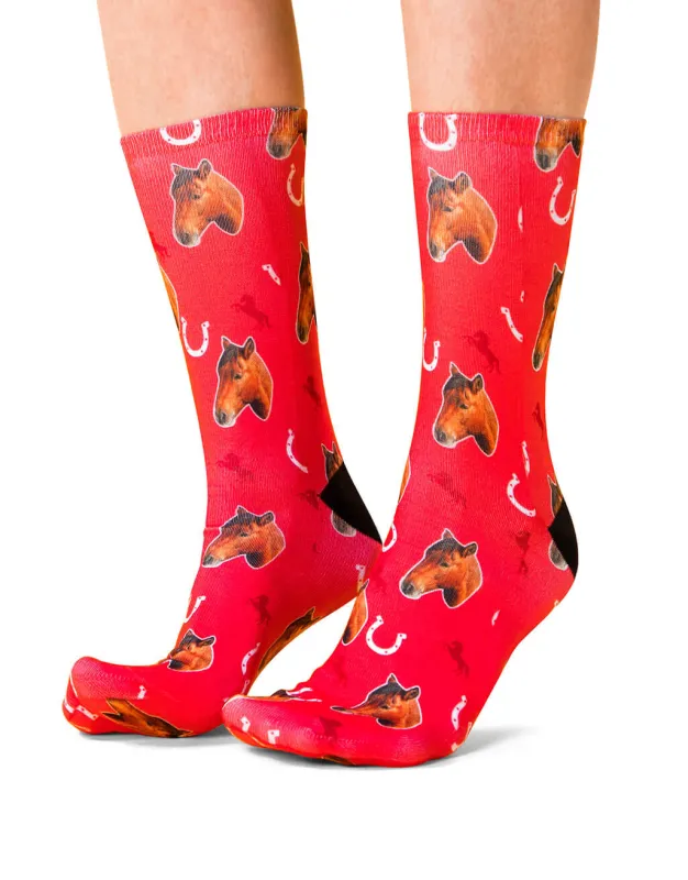 Your Horse on Socks made by Super Socks