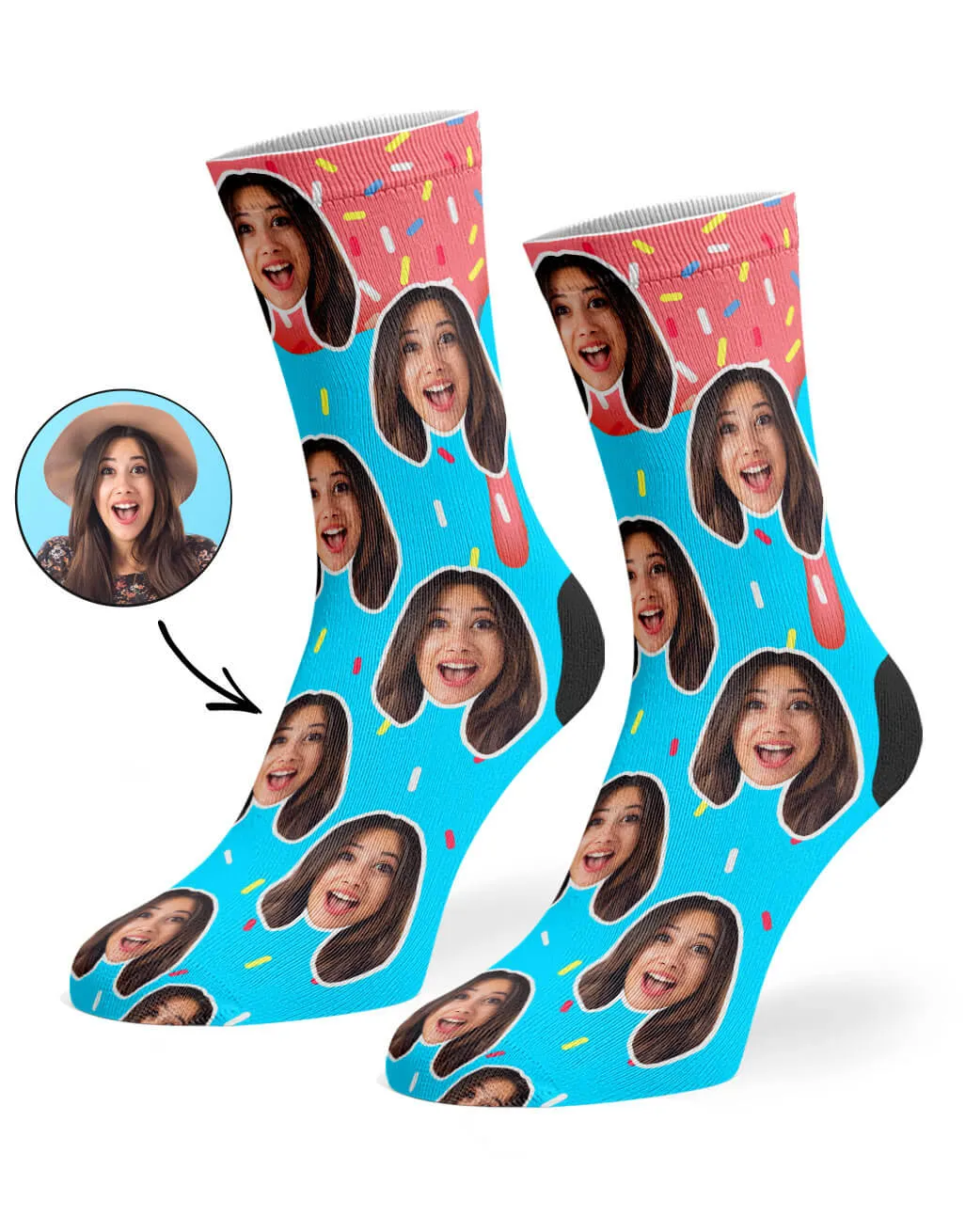 Donut Feet Socks sold by Super Socks product image thumbnail 2