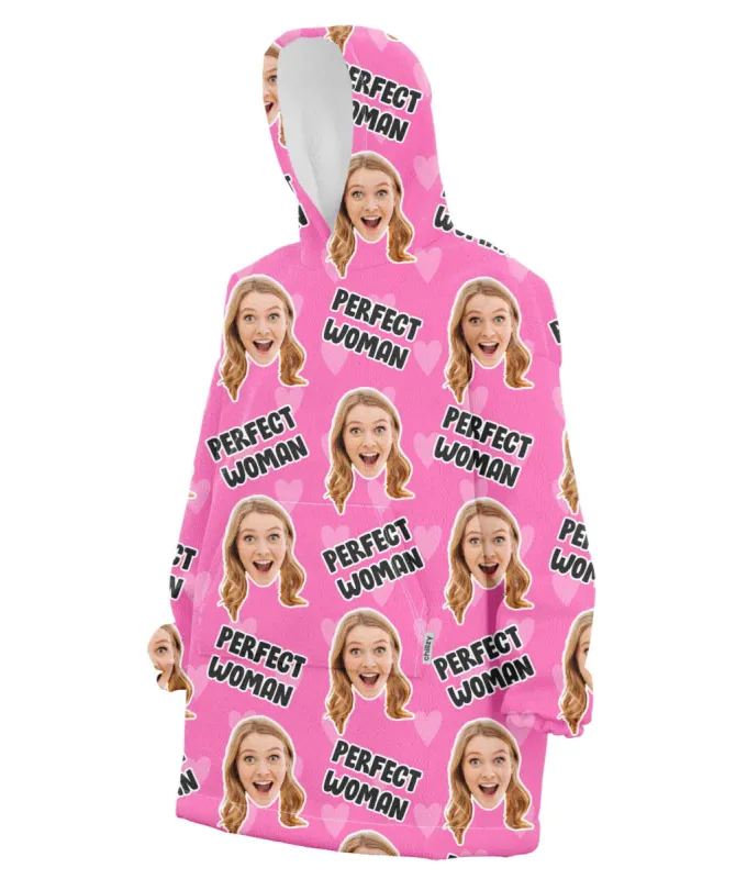 Perfect Woman Hoodie Blanket sold by Super Socks