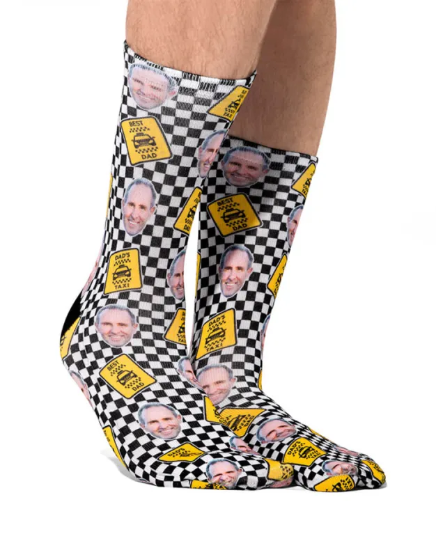 Dad's Taxi Socks sold by Super Socks
