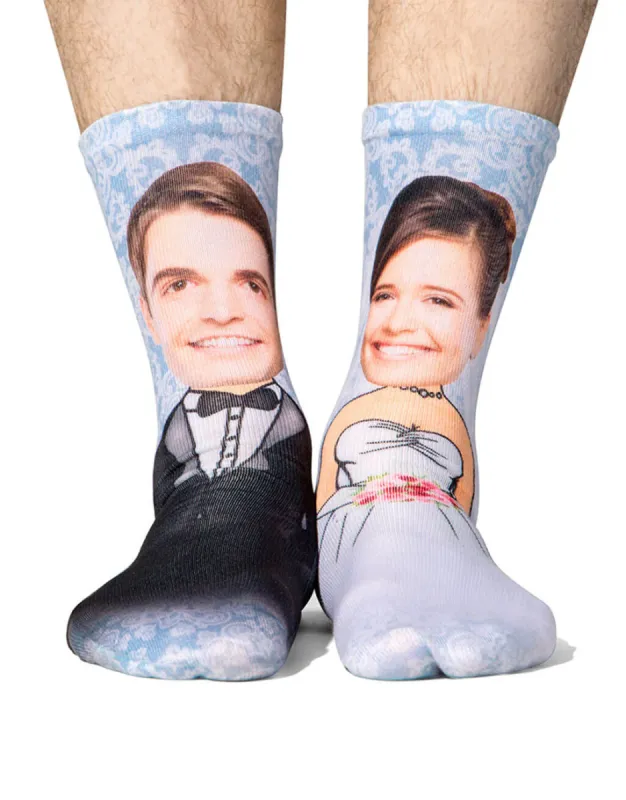Bride & Groom Me Socks sold by Super Socks