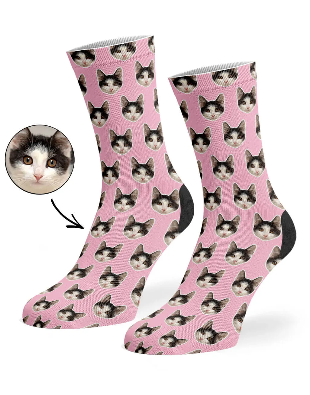 Cat Pattern Socks sold by Super Socks product image thumbnail 4