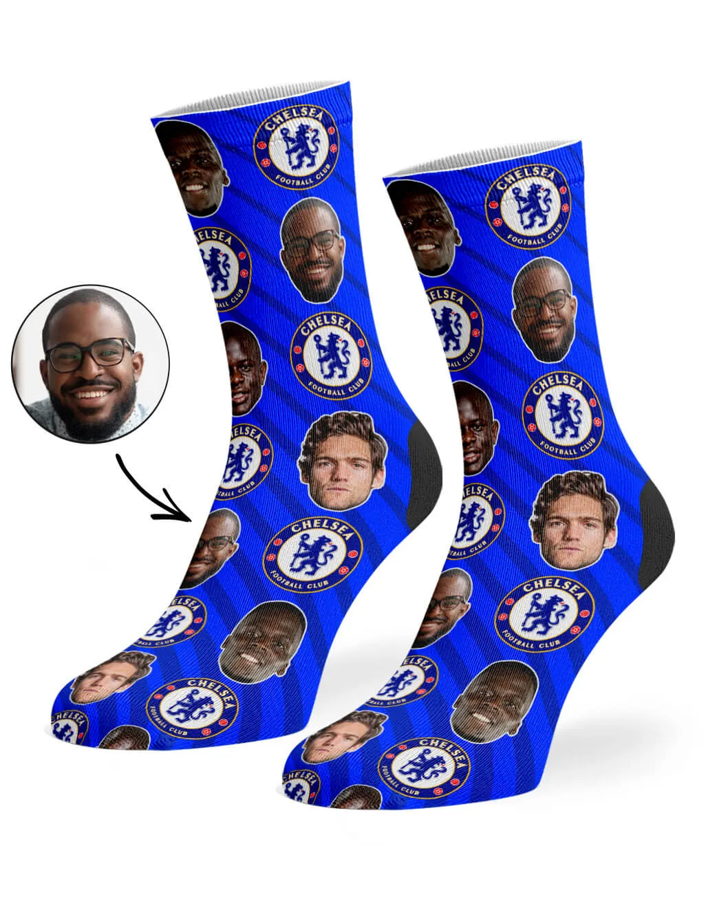 Chelsea Player Socks sold by Super Socks product image thumbnail 5