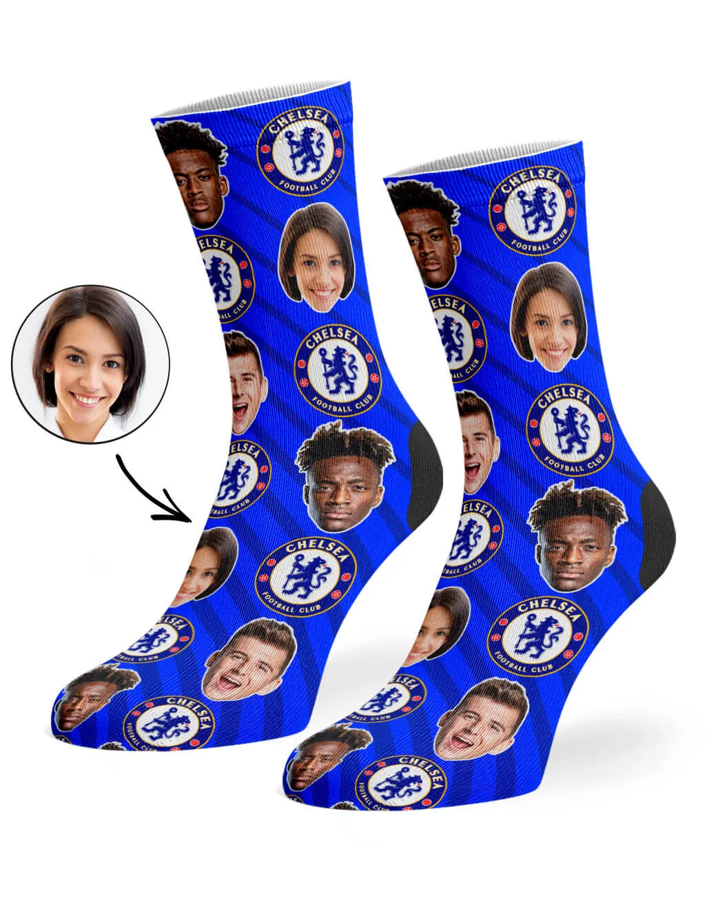 Chelsea Player Socks sold by Super Socks product image thumbnail 4