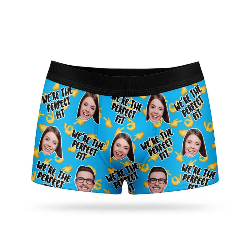 We're The Perfect Fit Boxers sold by Super Socks