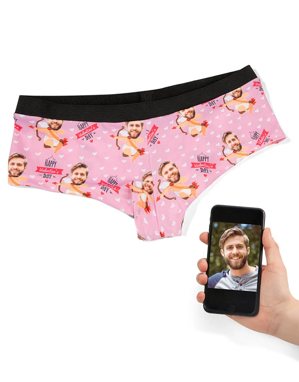 Cupid Valentines Knickers sold by Super Socks product image thumbnail 3