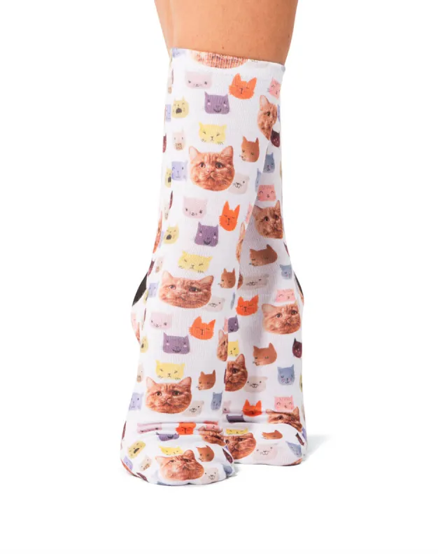 Watercolour Cat Socks sold by Super Socks