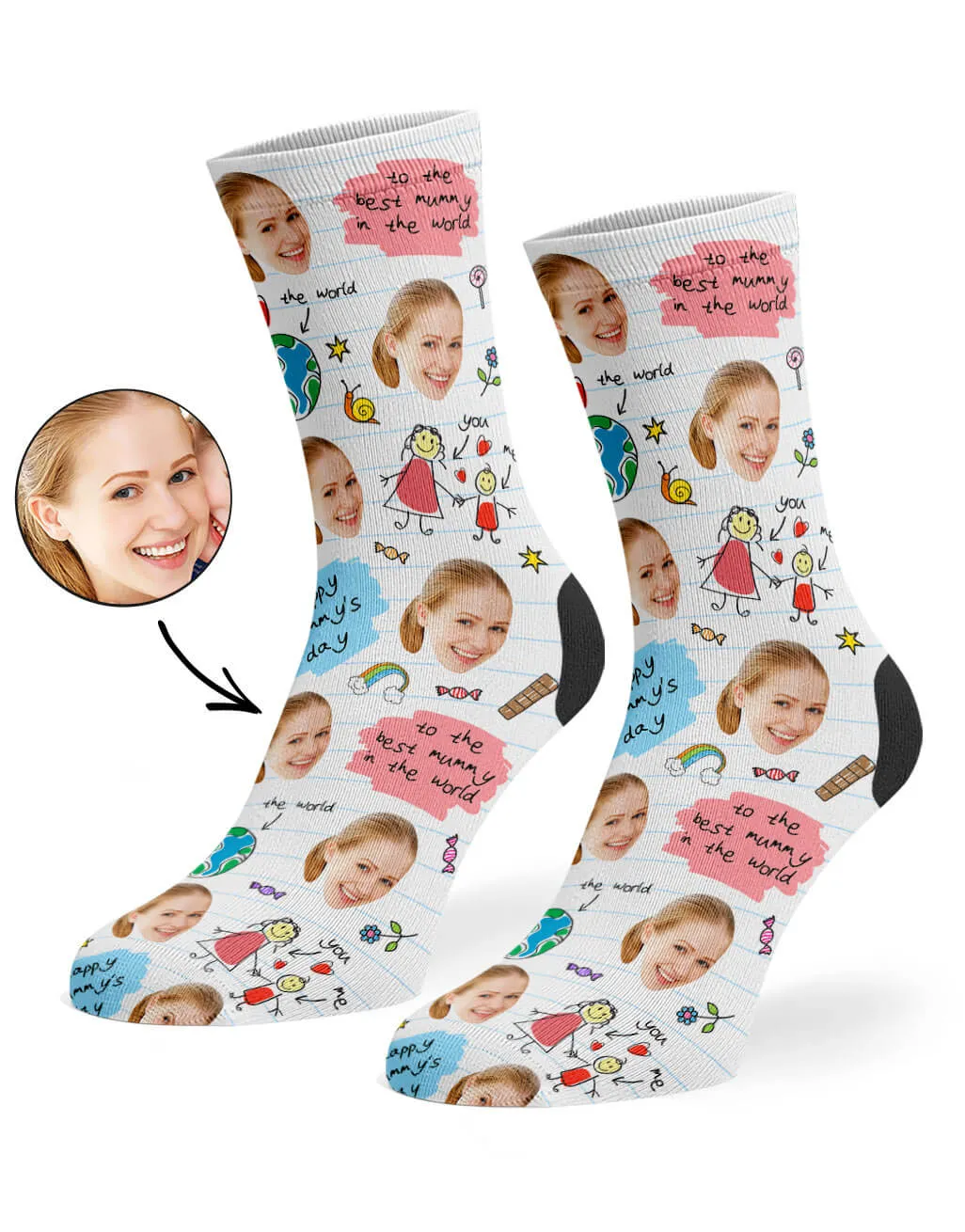 Best Mummy In The World Socks sold by Super Socks product image thumbnail 2